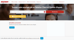Desktop Screenshot of phonemploi.com